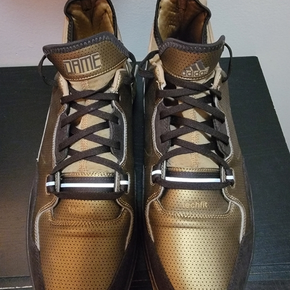 Gold Damian Lillard Shoes HOT Bhm Adidas Dame Lillard Adidas Shoes